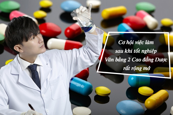 Học Văn bằng 2 Cao đẳng Dược ra trường làm công việc gì?