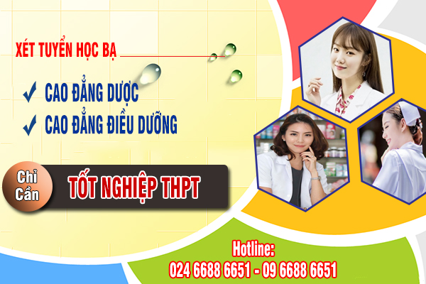 Nguyện vọng 2 Trường Cao đẳng Dược Hà Nội tuyển thẳng thí sinh tốt nghiệp THPT năm 2018