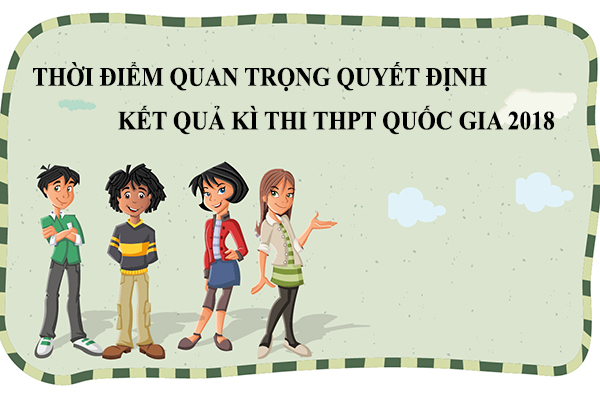 Thời điểm quan trọng quyết định kết quả kì thi THPT quốc gia 2018